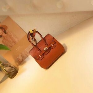 Mini H bag Keychain/ charm
